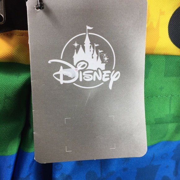 DISNEY Loungefly Rainbow Mickey Mouse Backpack - Picture 8 of 8